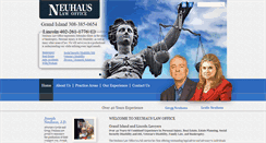 Desktop Screenshot of neuhauslaw.com